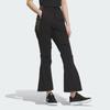 Adidas FW24 Future Style Pre Series Woven Comfortable Slim Fit Mid Rise Flared Casual Pants Women Pants Black JN4348