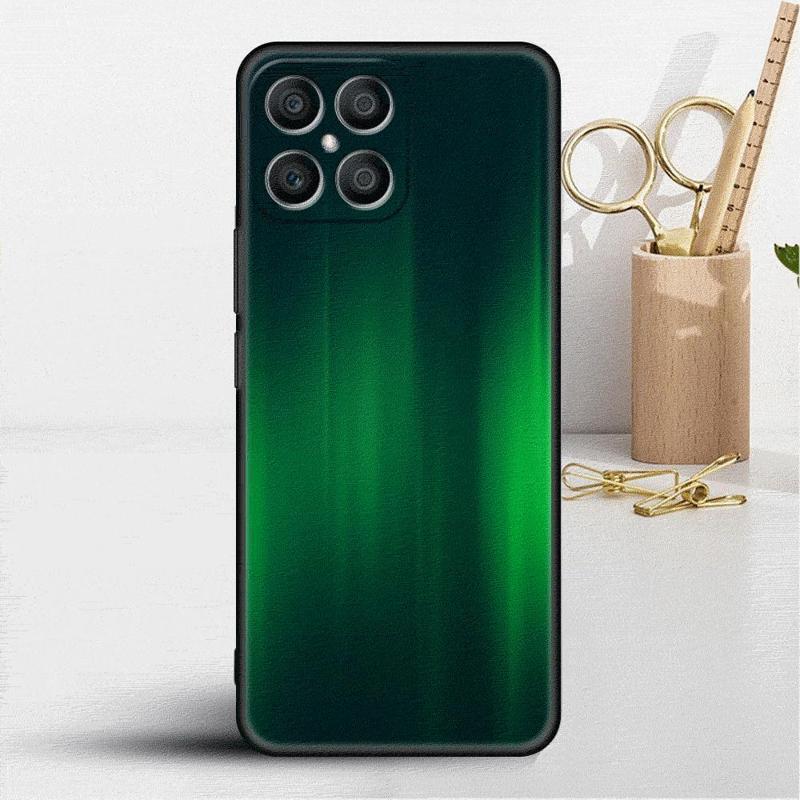 Dark Brushed Metal Texture Cool Print Case For Honor X8 X8a 90 X9a 8X 70 50 20 Magic5 Pro 9X P60 P50 Black Soft Phone Funda