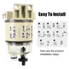 Marine Parts For Lawn Mower Diesel Engine Boats Fuel Filter SPIN-ON R12T Water Separator Replaces S3240 120AT NPT ZG1/4-19