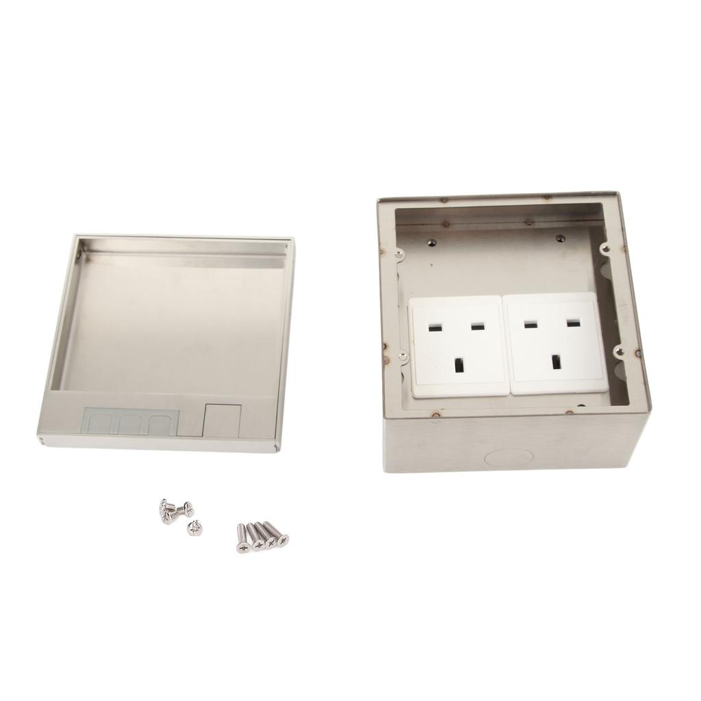 Power Strip Dual  Standard 3 Hole Sockets Connection Box Outlet Socket Receptacle AC