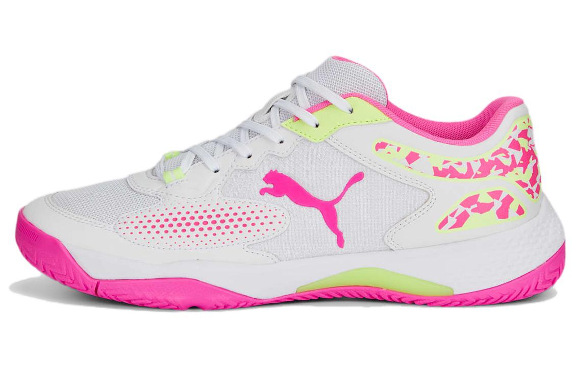 PUMA Solarcourt Rct Padel  White Ravish Camo  107296-03 37.5