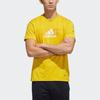 adidas China Tee Casual Sports Round Neck Short Sleeve Couple Style Yellow Unisex GP1862