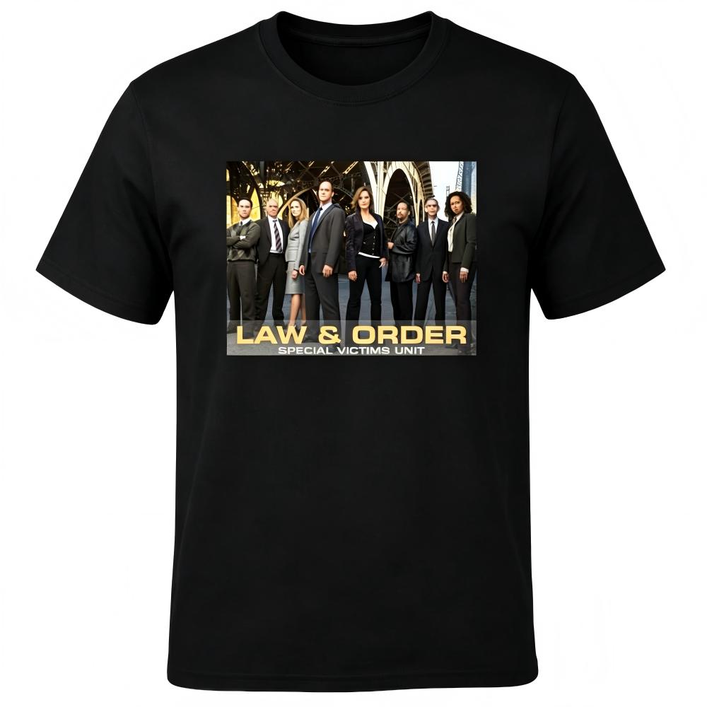 Law & Order SVU TV Show Cast Men T‑Shirt
