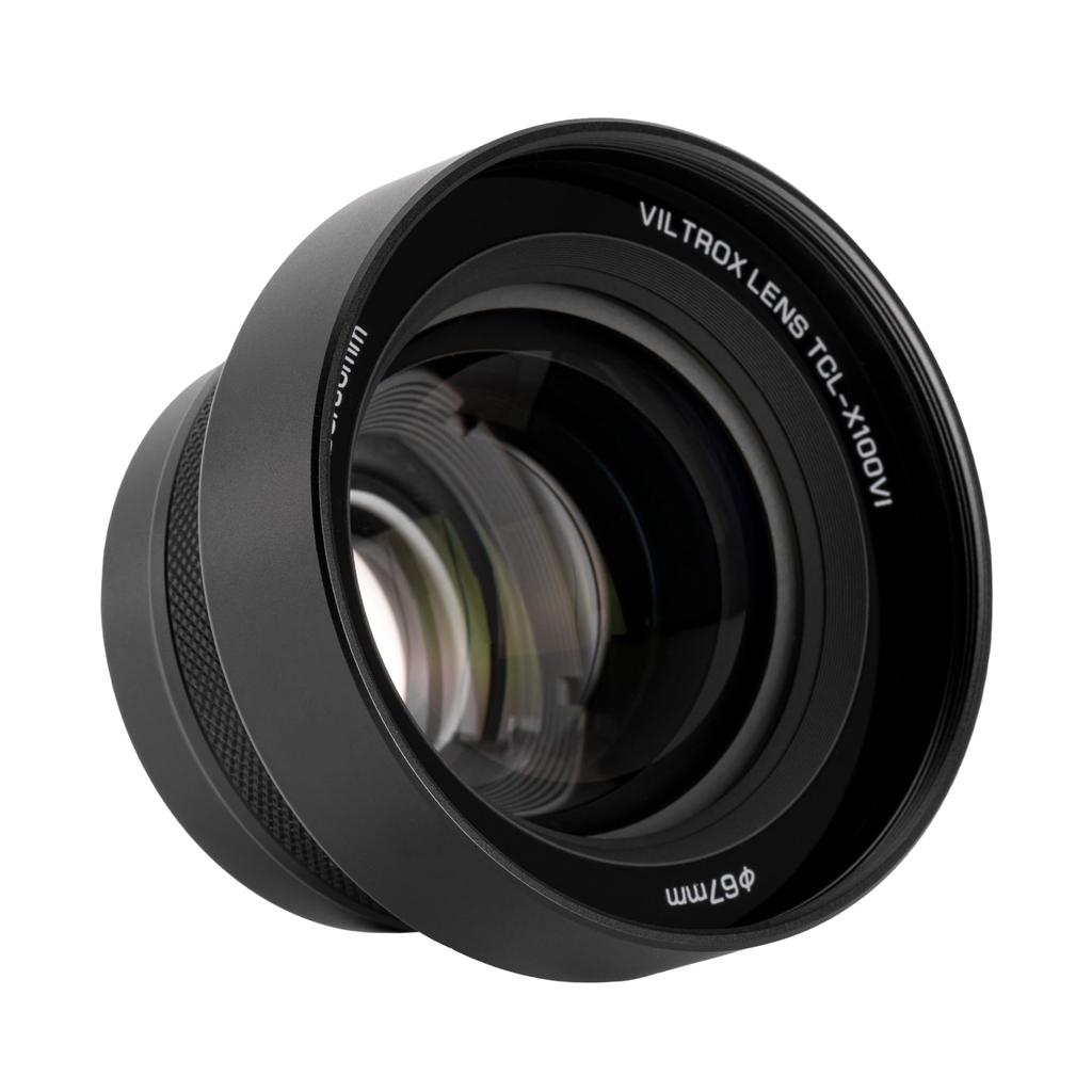 Viltrox Telephoto Conversion Lens for FUJIFILM 49mm Lens Designed for Fujifilm 1.4x X100, X100VI/X100V/X100F, Black, TCL-X100VI