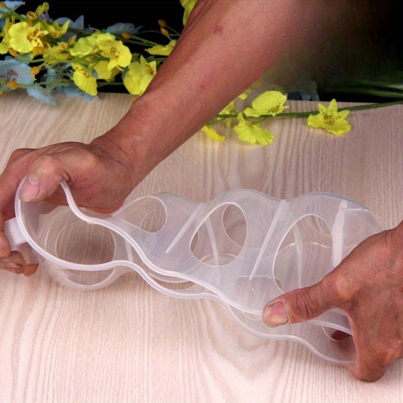 Beer Can Organizer Holder Silicone Stacker Cans Fridge Mat Beverages Rack Stacking Tool Storage Stand Wine Bottle Holder