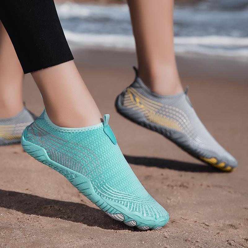 Muži Aqua Boty Ženy Potápění Ponožky Barefoot Boty do vody Plavání Proti proudu Pláž Brodění Sportovní tenisky Pro fitness Jógu Surfování