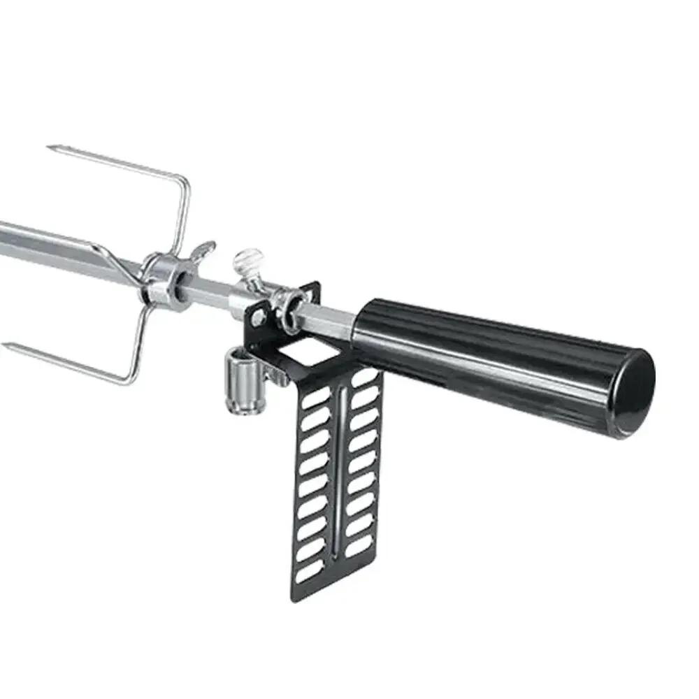 Electric BBQ Rotisserie Grill with Motor, 360° Rotation, 2-3 RPM, Suitable for Indoor and Outdoor Use