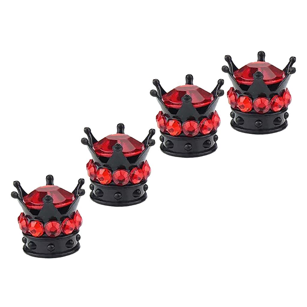 Bling Diamond Tire/Wheel Stem Valve Caps Car Truck Vehicle Pink