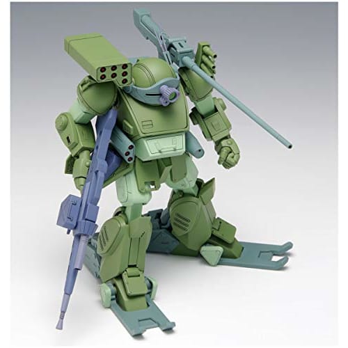 Wave Armored Trooper Votoms Burglary Dog PS Version 1/35 Scale Pre-Colored Plastic Model Kit, Approximately 12cm Tall, BK-230