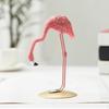 Flamingo Figurine Sculpture Statue for Hotel Home Entrance Upright 9cmx19.5cm