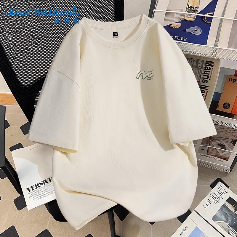 Мужская хлопковая футболка с принтом Jeanswest 5XL