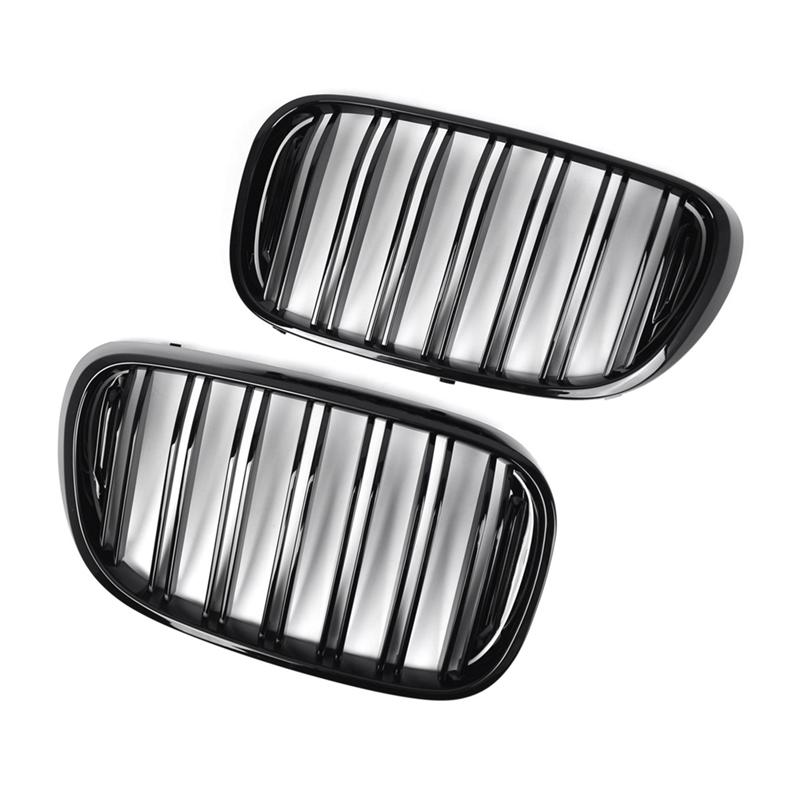 Front Hood Grills Mesh Grille Kidney Grille Car Accessories For BMW 7 Series G12 G11 2016-2018