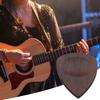 Wooden Guitar Pick Smooth Surface Burr-Free Compact Size Portable Handcrafted Guitar Pick Accessories