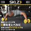 SKLZ Core Wheel Ab Durable Core Weight Upper Body Health Yellow Imported from Roller, Training, Loss, Exercise, Equipment, 2-Pack, [Officially Japan]