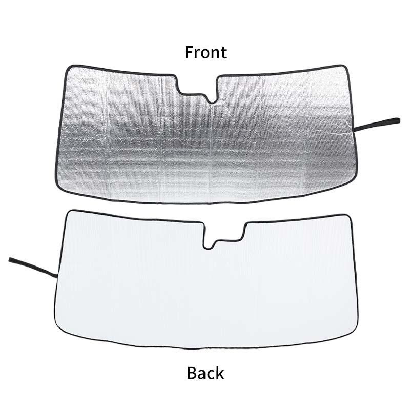 

Car Front Windshield Sunshade Window Shade Foldable Sun Visor Cover Fit For Chevy Camaro 2010-2015 Car Interior Accessories серебряный