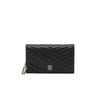 Daks Black Calfskin Gold Dd Compact Wallet Dcwa4f270bk