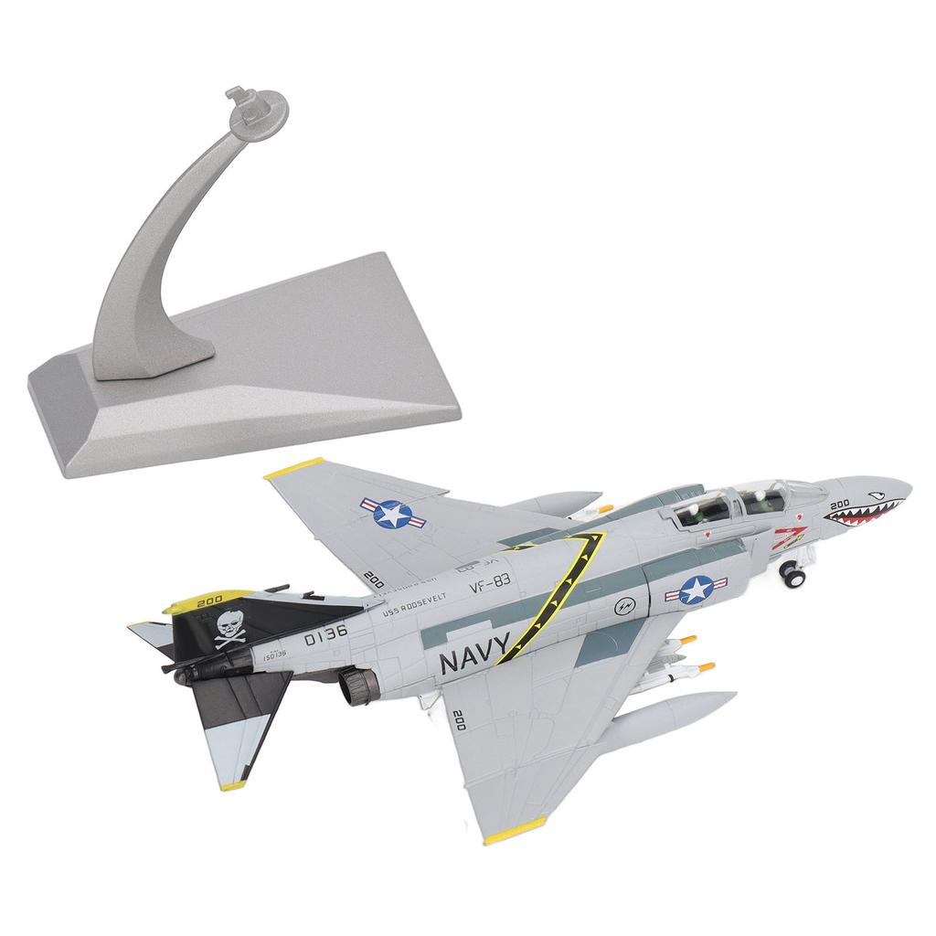 1:100 Scale Fighter Model Alloy Metal Fighter Aircraft Model for Office Collection