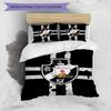 Vasco Football Club Printed Pattern Duvet Cover Set – Includes 1 Duvet Cover and 2 Matching Pillowcases Bedroom Decor Christmas Gifts