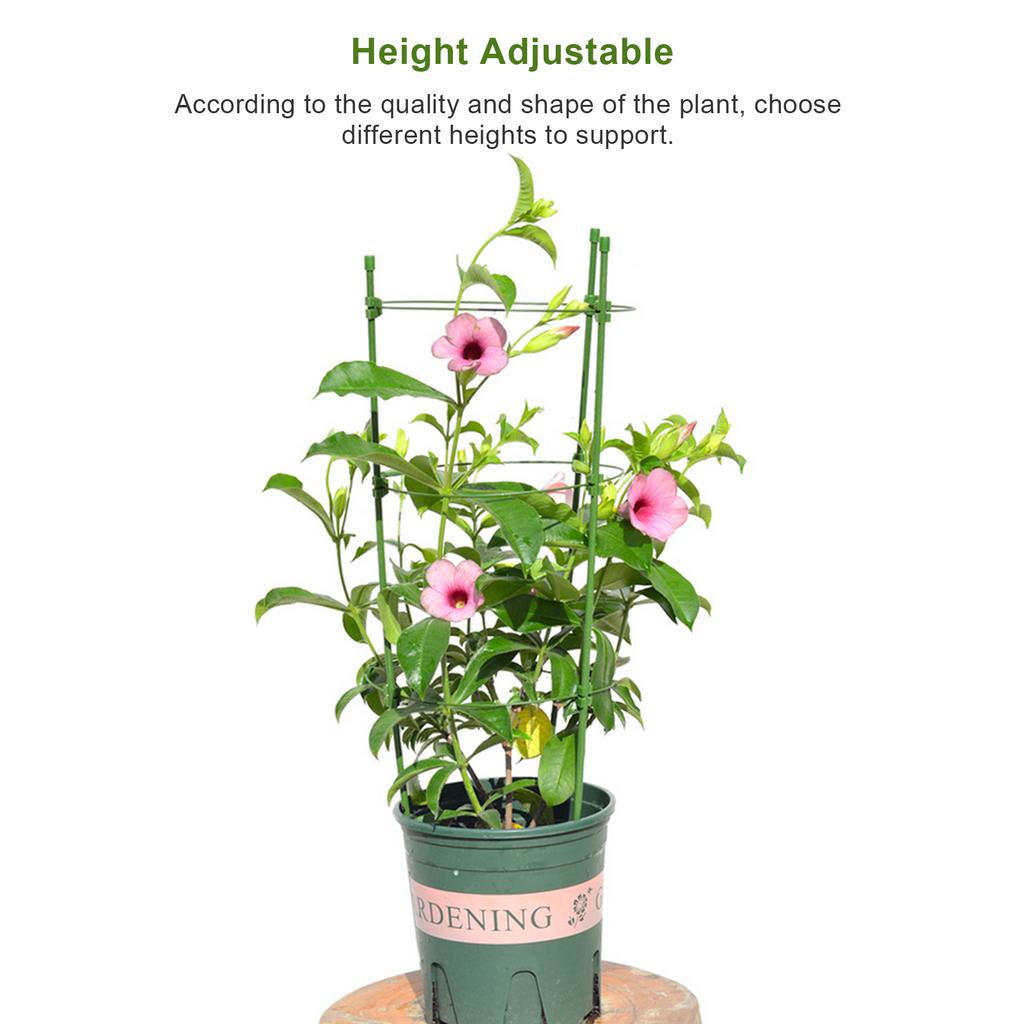 1Pc/3Pcs/5Pcs Garden Trellis Plant Support Cages Stakes for Garden Climbing Plants Flower Vegetable