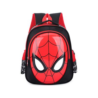 (Černá) Dětský batoh Spiderman Školní taška Batoh Taška přes rameno