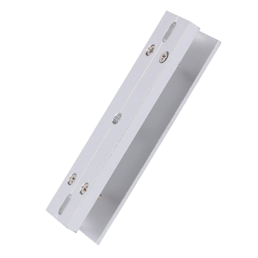 Aluminum Alloy U Shape Bracket for 180KG 350lbs Magnetic Lock Frameless Glass Door Easy Install