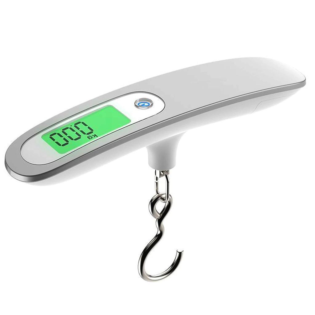 Portable Electronic Hanging Scale & Luggage Weight Scale, Durable, High Accuracy (up to 50kg), Easy to Read with LCD Backlight