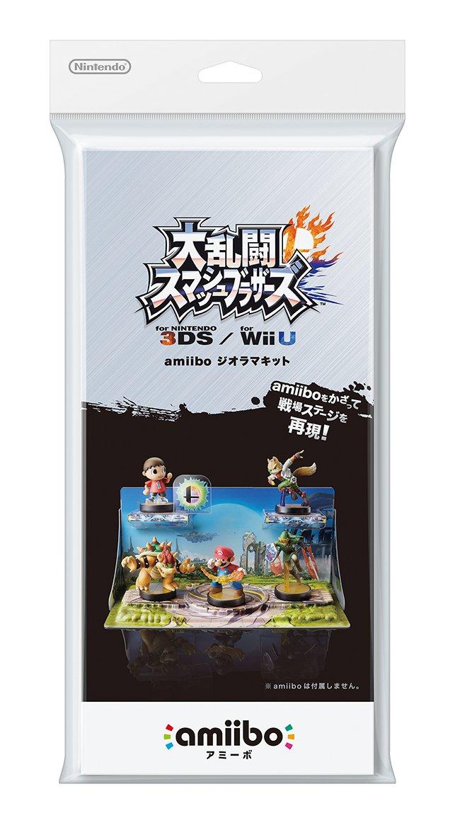 

набор amiibo диорама Super Smash Bros.