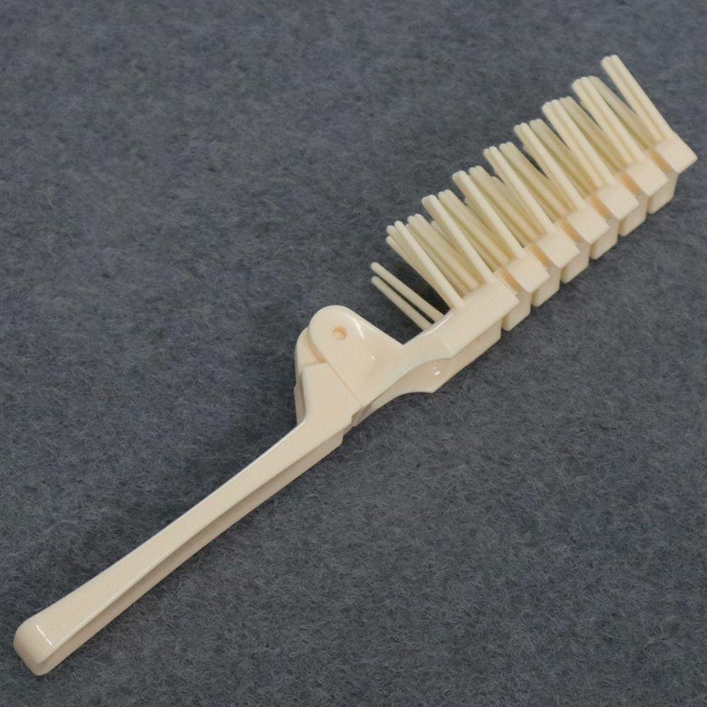 Hair Salon Folding Comb Plastic Hairdressing Tools Useful Styling Tool