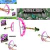 Minecraft Pink Bow And Arrow Toy For Kids Plastic Material 38*35.5cm Packaging Size