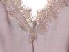2026 Spring European Style Satin Dress with Eyelash Lace Trim
