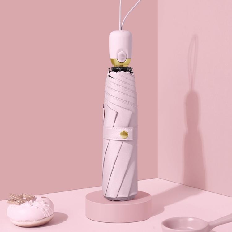 Strong Wind Resistant 3 Folding Automatic Umbrella Men Parasol Women Rain 8 Ribs