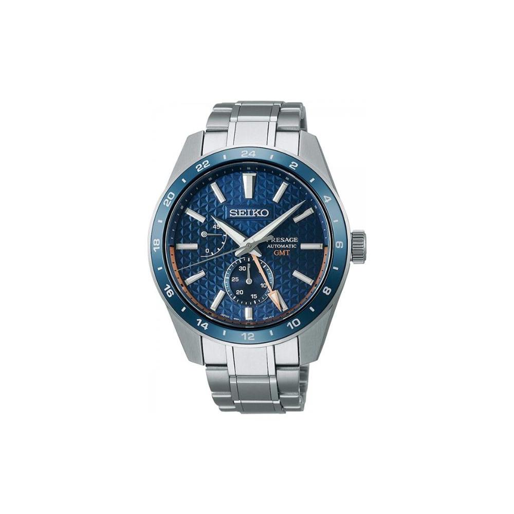 

SEIKO 100m Water Resistant Automatic Mechanical Movement Stainless Steel Strap Watch 42.2mm SARF001 Silver Strap