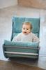 wooden rocker board Moon - white-gray