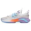 Basketball Shoes Men's Low Top Purple White Sneakers 112311105-1