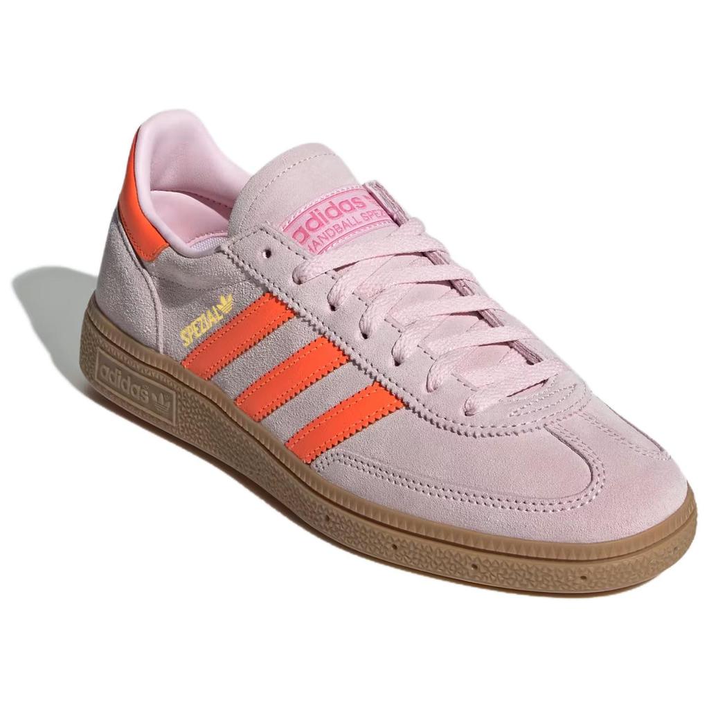 Adidas Originals HANDBALL SPEZIAL Zapatillas de Entrenamiento de Caña Baja Resistentes a la Abrasión para Mujer Zapatillas Rosas JS0250