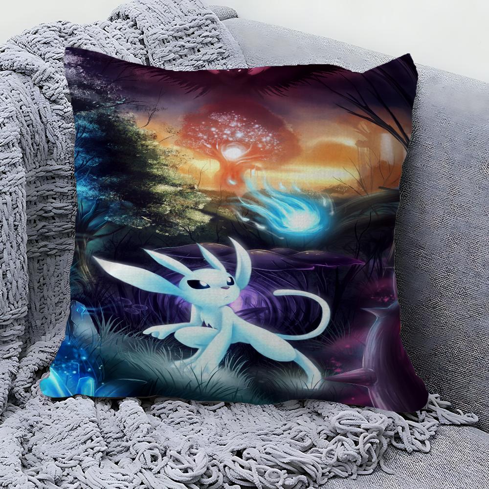 Ori And The Blind Forest Cushion Cover Inches Farmhouse Decor Home Throw Pillow Covers For Couch Decorations