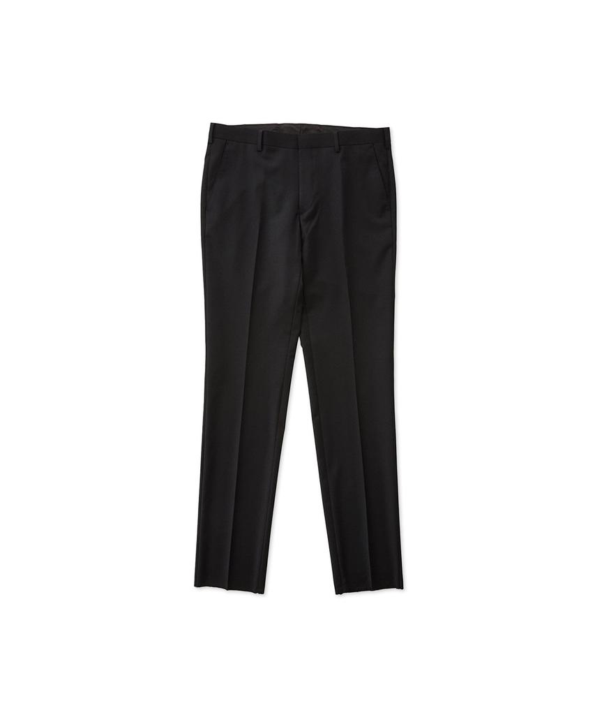 STCO Wool Four-Way Stretch All-Season Essential Formal Pants_Black (Slim Fit)_Ssluz11Ssb