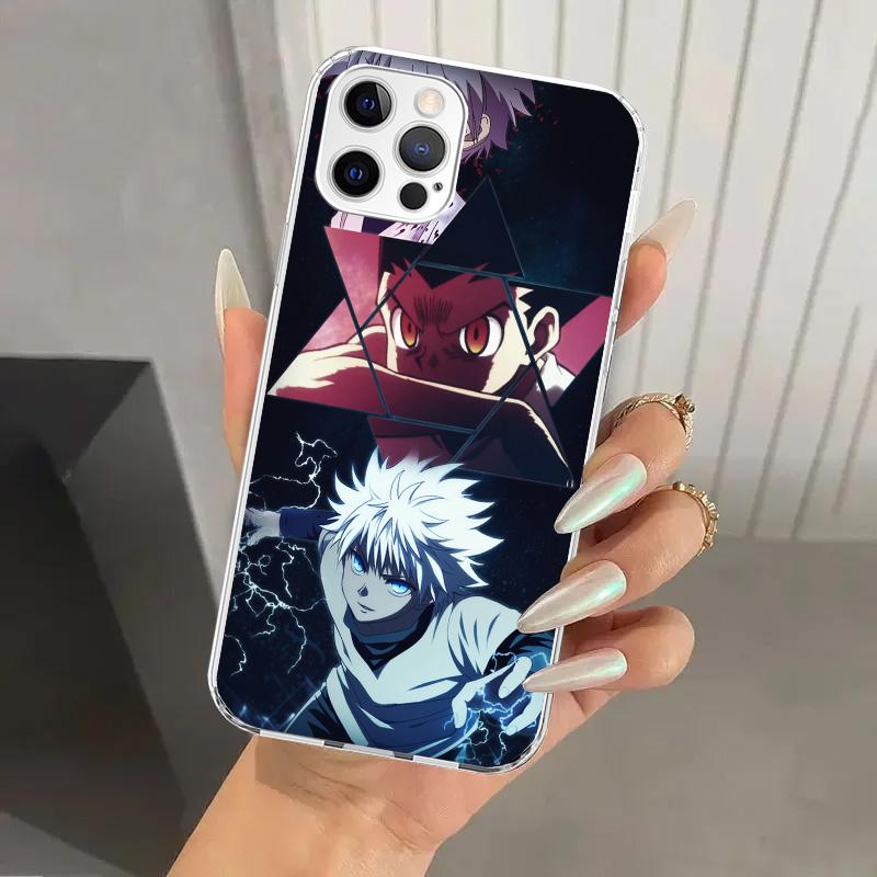 Hunter HXH Anime Phone Case for Iphone 17 Air 16 15 Plus 14 13 Mini 12 11 Pro Max 16E 7 8 SE 2020 Soft Funda Print Shell 17 Air