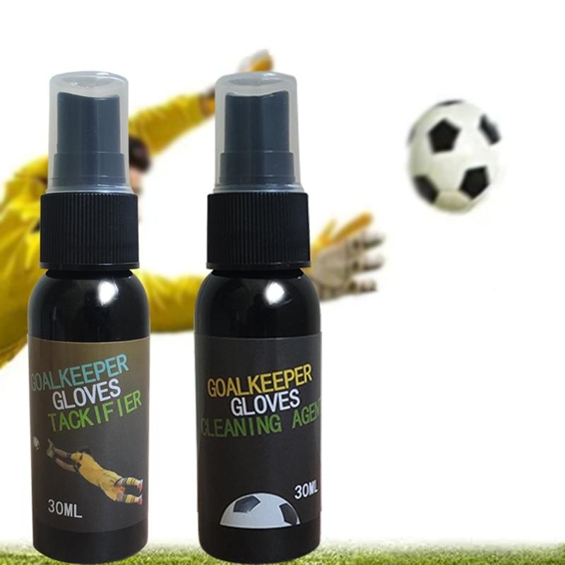Football Goalkeeper Gloves Glues Glove Grip Spray Non-Slip Glove Cleaning Agent Portable Goalkeeper Tackifier Easy To Use