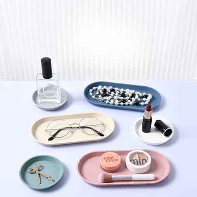 Vassoio portaoggetti in silicone per Bagno Cucina Soggiorno Toeletta Chiavi Cosmetici e Anelli