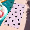Korean-style Polka Dots Towel Soft Pool Gift For Travel Gym Shower Camping Quick Dry Sports Large Beach Towels