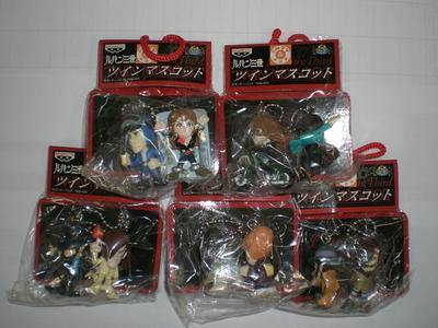 Lupin the Third Conjunto de 5 Mascotes Gêmeos Item de Loja de Conveniência BANPRESTO