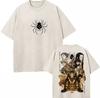 Washed Hunter X Hunter Phantom Troupe Tshirt Chrollo Lucilfer Feitan Potoo T Shirts Men Women Cotton Oversized Harajuku T Shirt