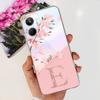 For Realme 10 Case Realme10 4G RMX3630 Fashion Letter Soft Silicone TPU Phone Back Cover Bumper