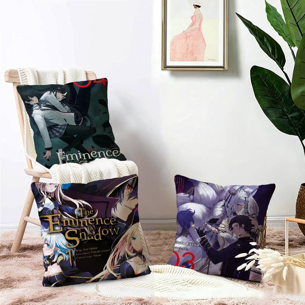 The Eminence in Shadow Personalized Pillow Dust Cover Bedroom Kids Party Decoration Pillowcase Birthday Children Gift