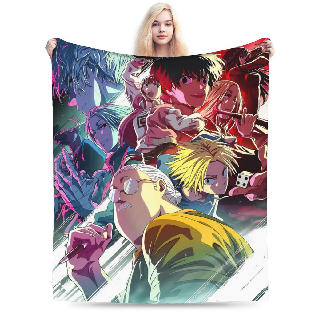 Nagumo Yoichi Sakamotos Days Blanket Cozy Soft  Throw Blankets for Sofa 50x60 Inch Multiple Sizes Bedding Throws