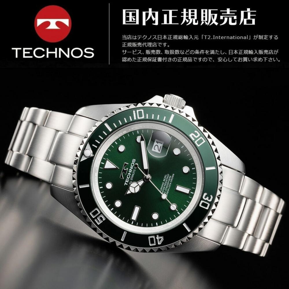 

TechnoS [наш магазин S эксклюзивный цвет] Мужские часы Oral Tomorroc TechnoS кварцевые часы Diver S