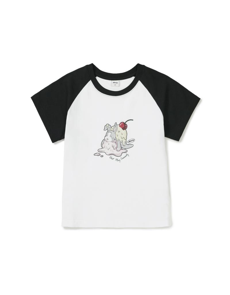 MMLG Melge Melting Raglan Hf-T (White)