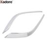 Front Fog Light Lamp Eyebrow Cover Trim For Mazda 6 Atenza 2013-2015 2016 Chrome Car Front Foglight Eyelid Strip Accessories