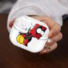 The S-simpsons Case For Samsung Galaxy Buds 3Pro 4 Pro Live 2Pro 4Pro 2 3 FE Clear Earphone Cases Cover With Hook
